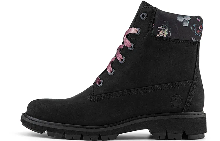 Timberland Lucia Way 6 Inch Charm Waterproof Boot 'Black Nubuck' Women's