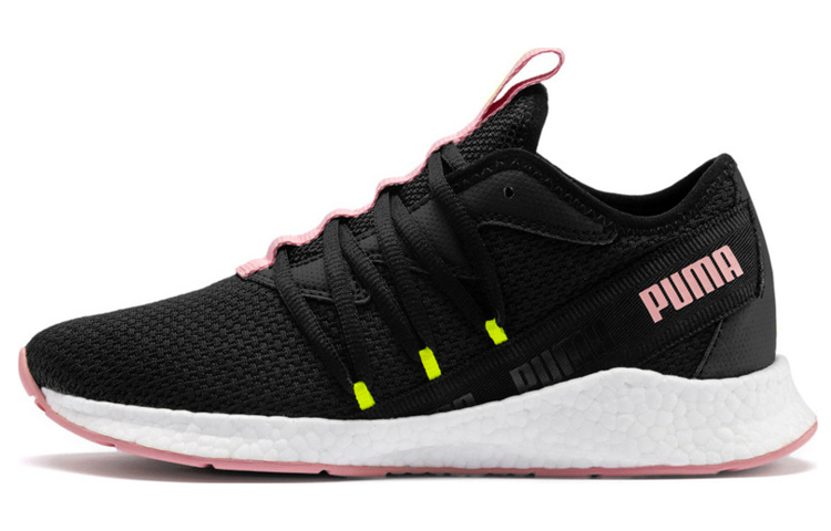 PUMA Nrgy Star Running Shoes Black/Pink Women's