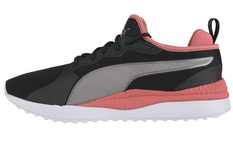 PUMA Pacer Next Low Top Running Shoes Black/Grey Women's