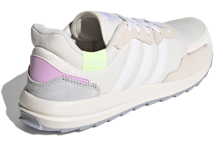 Женские кроссовки adidas neo Retrorun (бежевые) — фото 4
