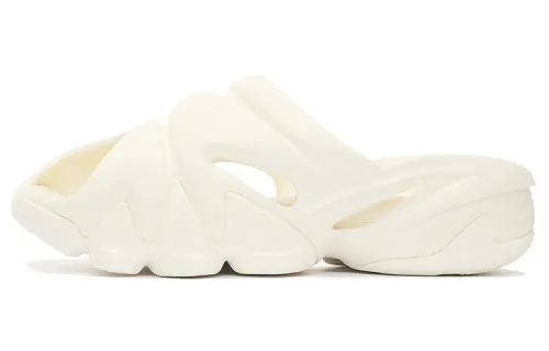 Li Ning Slide Slippers Women's Vanilla White