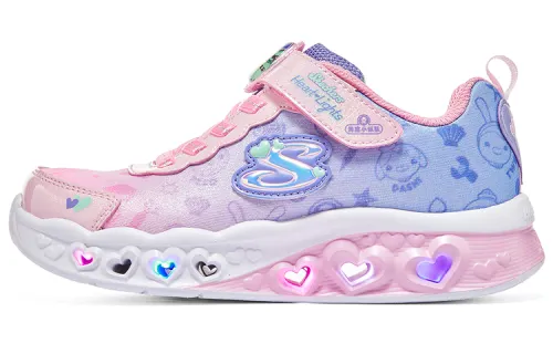 Skechers Girls Comfortable And Breathable Low top Casual Shoes Women's Pink