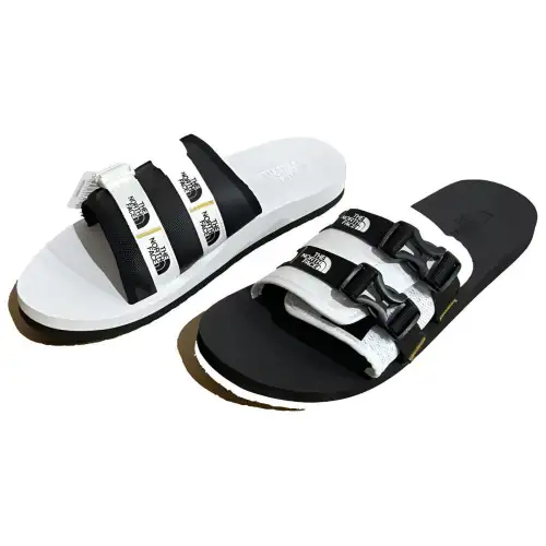 THE NORTH FACE Slip Resistant Slip Resistant Slide Slippers Men's Black White