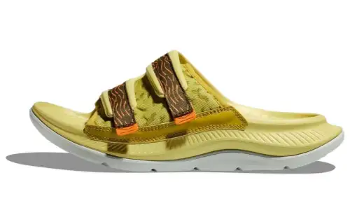 HOKA ONE ONE ORA Luxe Running Shoes Unisex Celery Green