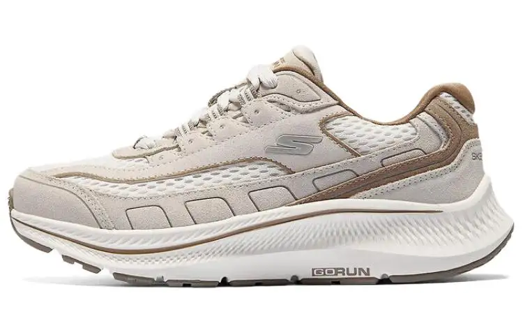Skechers Go Run Consistent 2.0 Abrasion Resistant Low top Casual Shoes Women's Beige