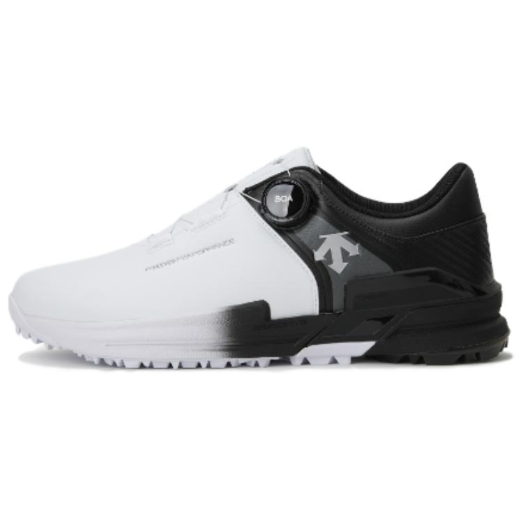 DESCENTE R90 Soft And Comfortable Slip Resistant Abrasion Resistant Low top Casual Shoes Men's Black