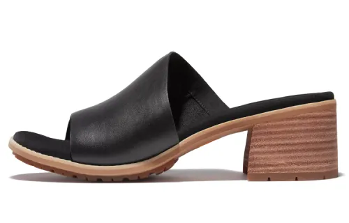 Timberland Slide Slippers Women's Black/Brown Color