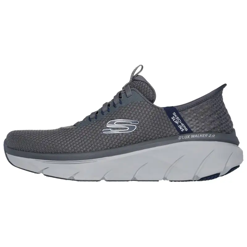 Skechers Slip Ins Low top Casual Shoes Men's Gray