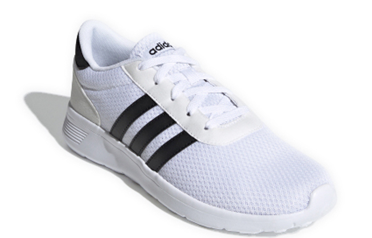Мужские кроссовки adidas neo Lite Racer 1.0 (бело-черные) — фото 2