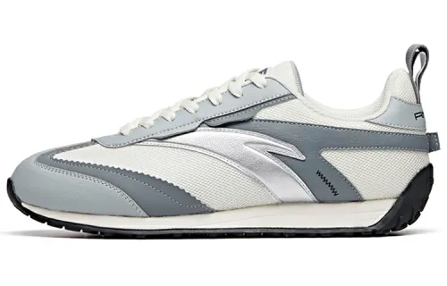 ANTA Casual Shoes Men's Low Top White/Light Gray/Cool Gray