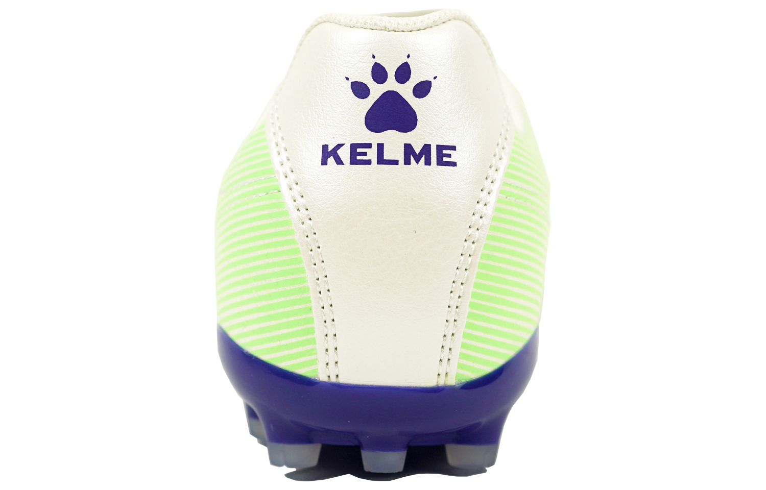 KELME MG Multi Ground Abrasion Resistant Slip Resistant Soccer Shoes Unisex White Green