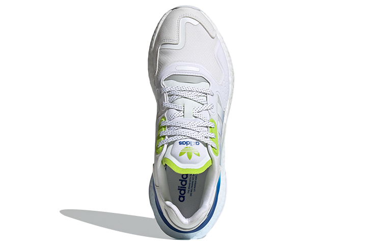 Кроссовки adidas originals Day Jogger (бело-синие) — Белый / синий — фото 5