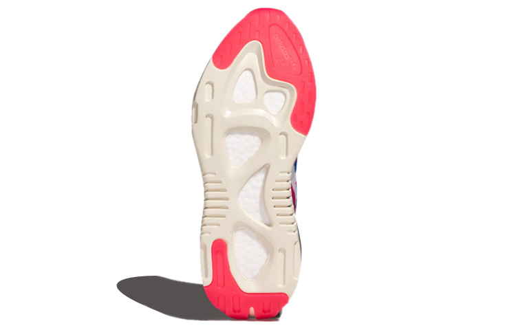 Кроссовки adidas originals ZX Alkyne (бело-розово-синие) — Белый / розовый / синий — фото 6