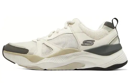 Skechers Sport Mira Shoes 'White Olive'