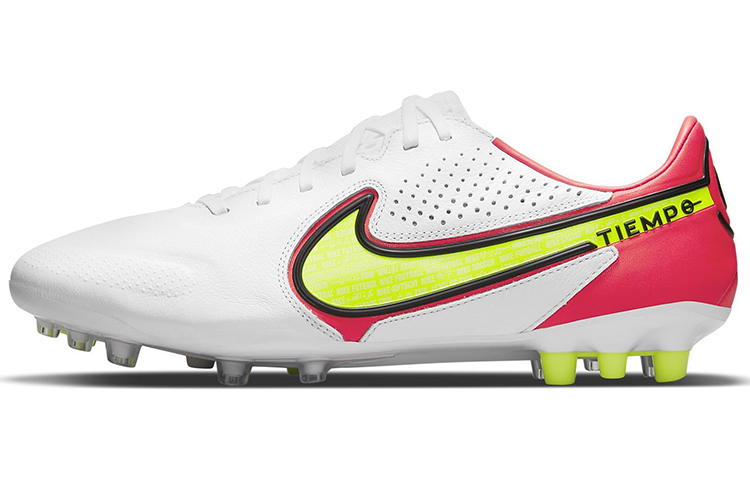Nike Tiempo Legend 9 Pro AG-Pro AG (gel short spikes) wrapping football shoes men's white