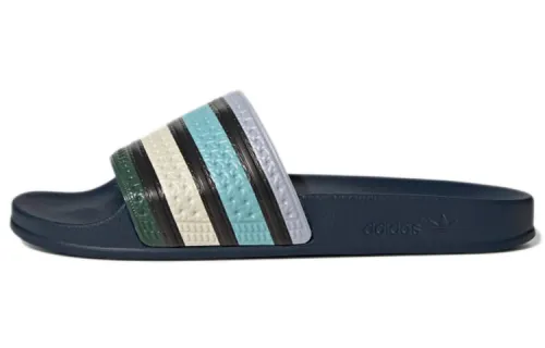 Adidas Originals Adilette Slide Slippers Unisex Blue Black