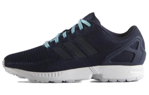 Adidas Originals ZX Flux Casual Shoes Women's Low Top Navy Blue