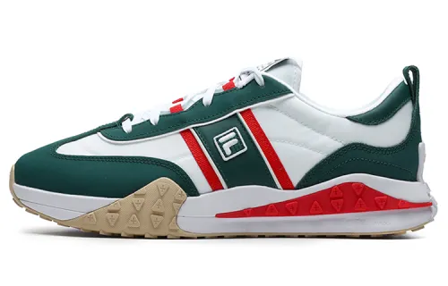 FILA Brick Low top Casual Shoes Men's White Green