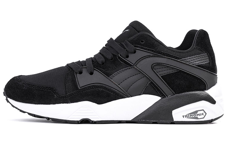 PUMA Trinomic R698 Blaze Running Shoes Black/White