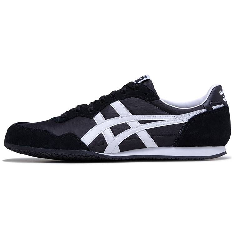 Onitsuka Tiger Serrano Comfortable Slip Resistant Abrasion Resistant Low top Casual Shoes Unisex Black