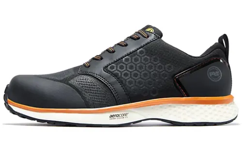 Timberland REAXION Casual Shoes Men's Low Top Black/Orange