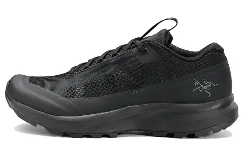 Arc'teryx Aerios Mesh Cushioning Slip Resistant Abrasion Resistant Low top Casual Shoes Women's Black