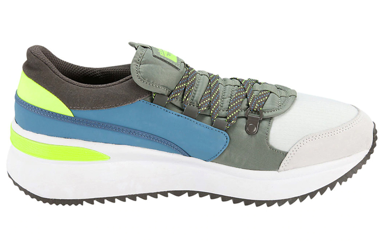 Кроссовки Onitsuka Tiger Empirical LO 2.0 (бело-серо-голубые) — фото 2