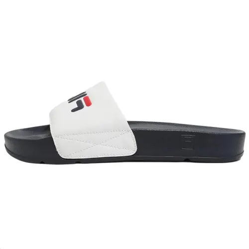 FILA Drifter Abrasion Resistant Abrasion Resistant Slide Slippers Unisex White Blue