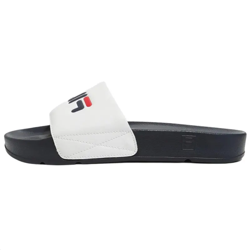 FILA Drifter Abrasion Resistant Abrasion Resistant Slide Slippers Unisex White Blue