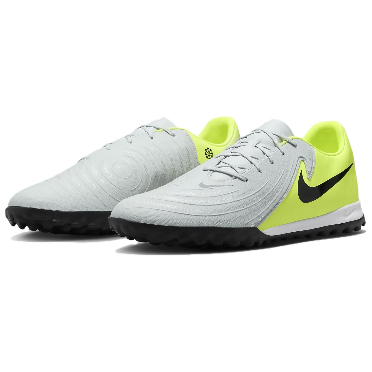 Nike Phantom Gx 2 Academy Tf Metallic Silver Volt Black