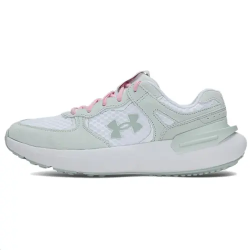 Under Armour Abrasion Resistant Coverage Low top Casual Shoes Unisex White Green