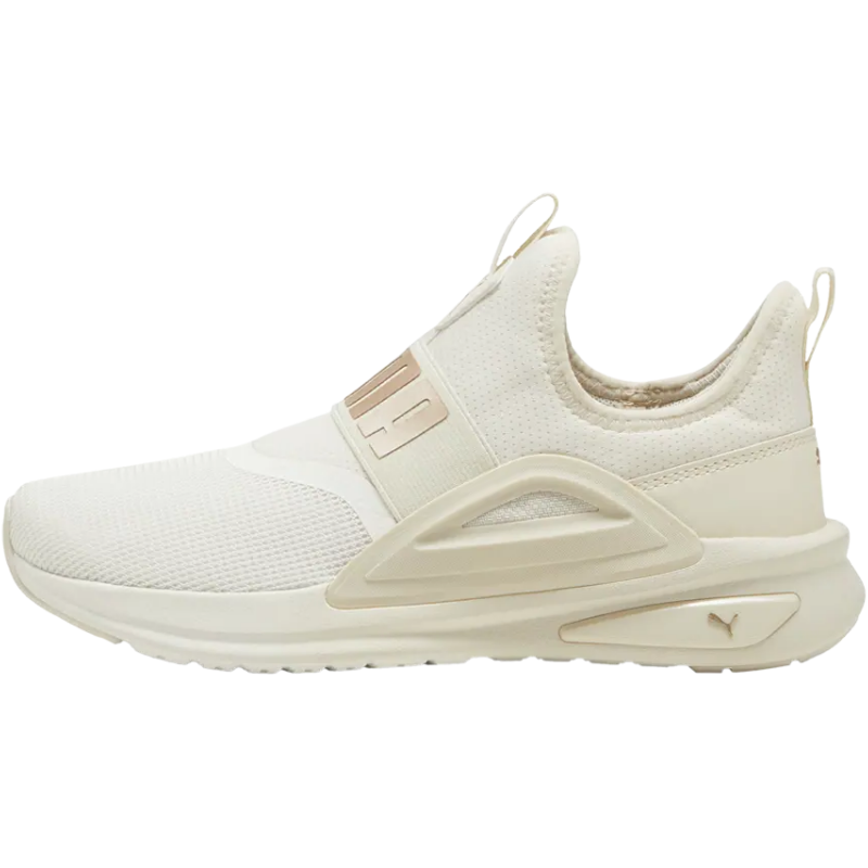 PUMA Softride Enzo Evo Comfortable Wear resistant And Lightweight Low top Casual Shoes Men's Beige