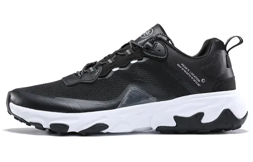 PEAK Cushioning Slip Resistant Abrasion Resistant Low top Sports Casual Shoes Men's Black