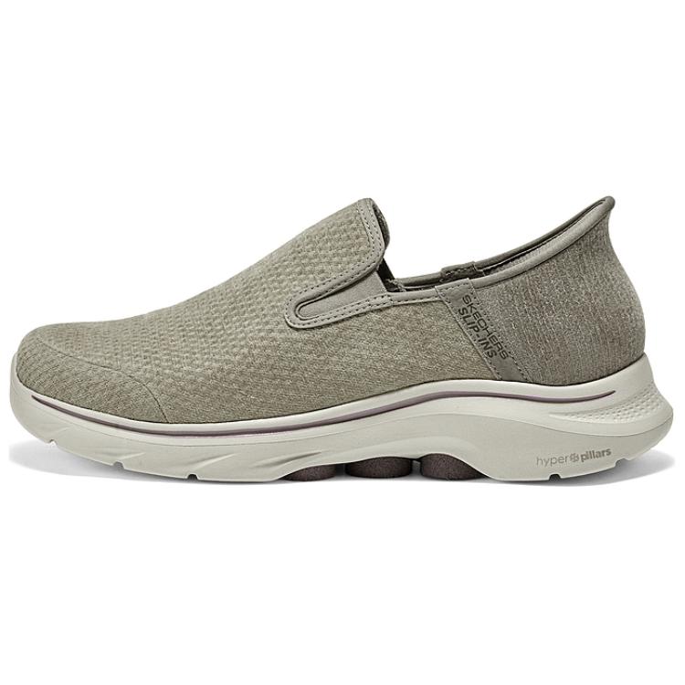 Skechers MEN’S GO WALK Low top Casual Shoes Men’s Tan