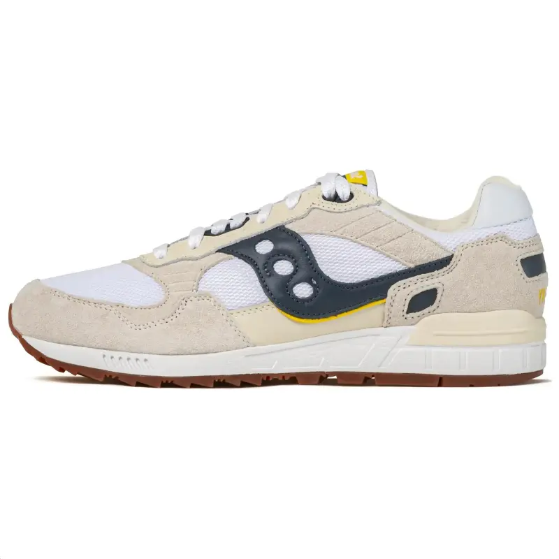 Saucony Shadow 5000 Abrasion Resistant Abrasion Resistant Low top Casual Shoes Men's White Blue