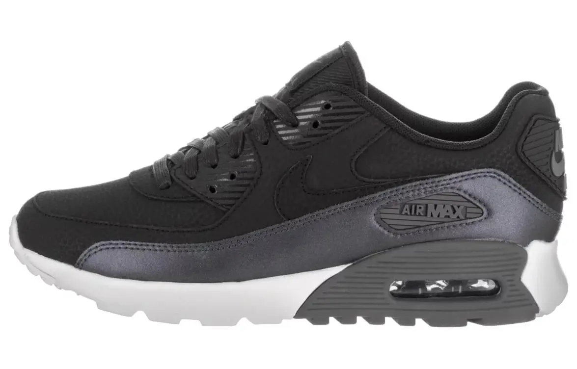 Nike Air Max 90 Cushioning Low top Casual Shoes Women's Black