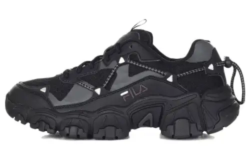 FILA Fluid Textile, Leather Low top Casual Shoes