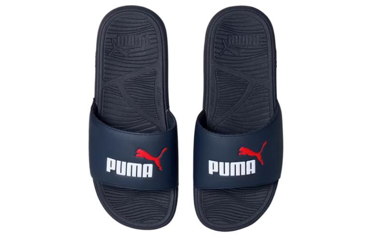 Мужские шлепанцы PUMA Cool Cat 2.0 (темно-синие) — фото 3