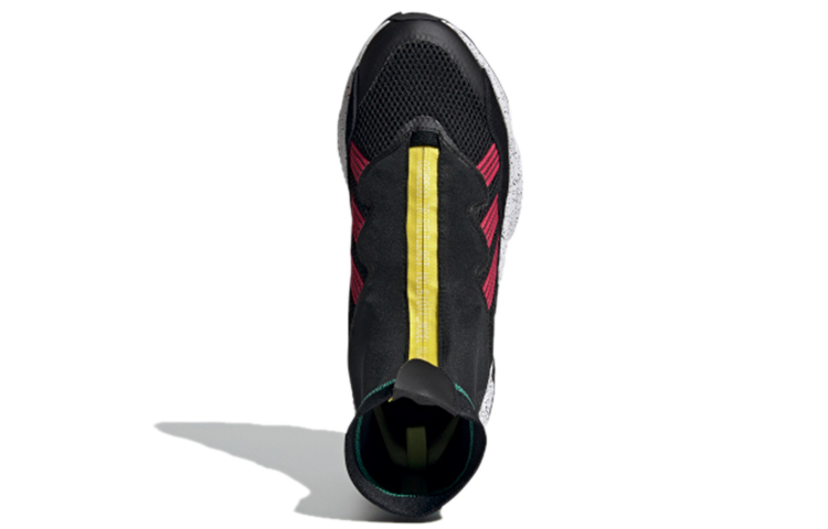 Мужские кроссовки adidas originals Ozweego Tr Stlt (черно-красные) — фото 5