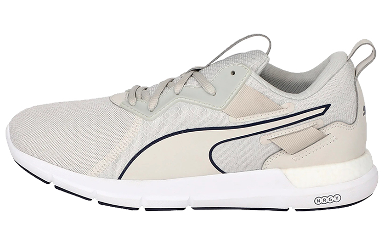 PUMA Nrgy Casual Shoes Men's Low Top Khaki/Black/White