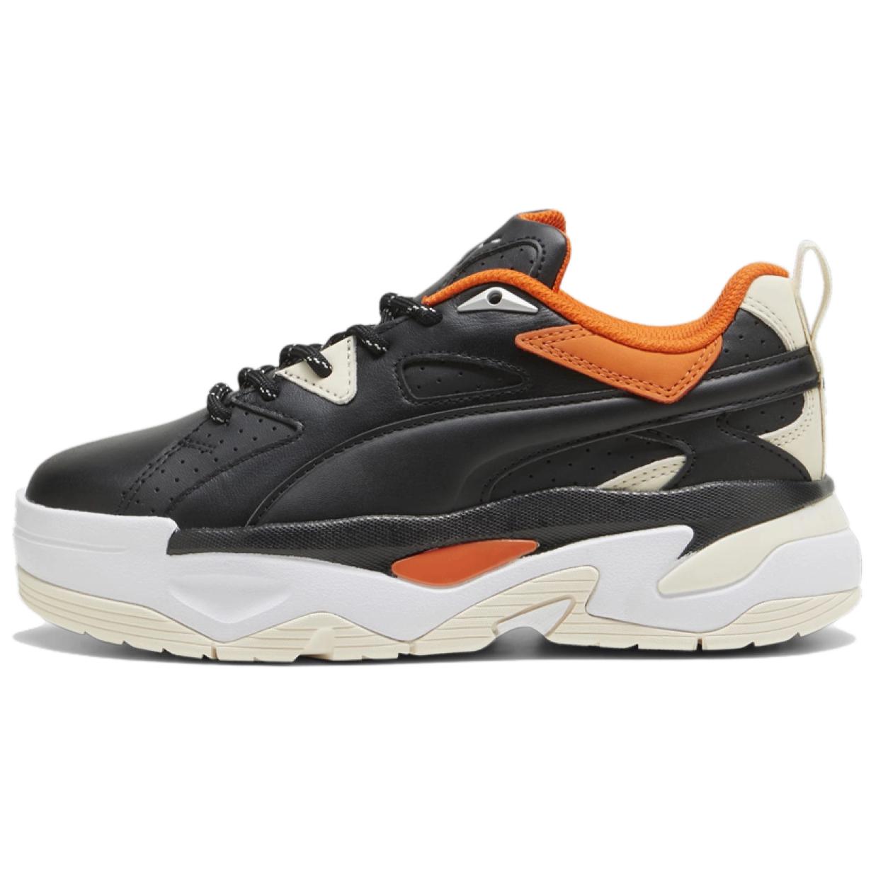 PUMA BLSTR Comfortable Low top Casual Shoes Women's Black Orange