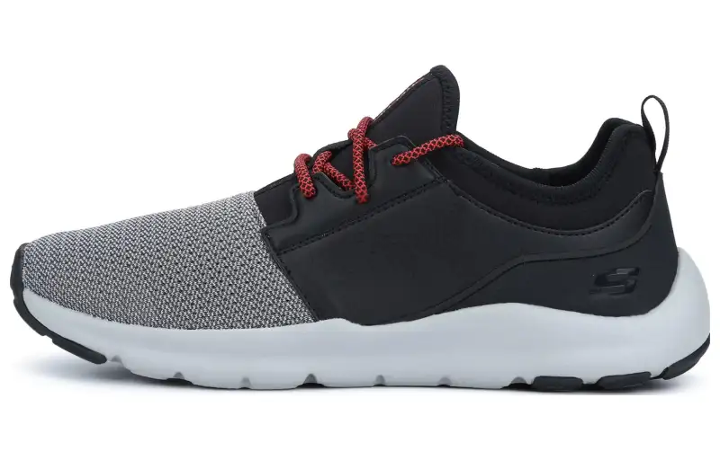 Skechers Nichlas Low top Sports Casual Shoes Black Gray