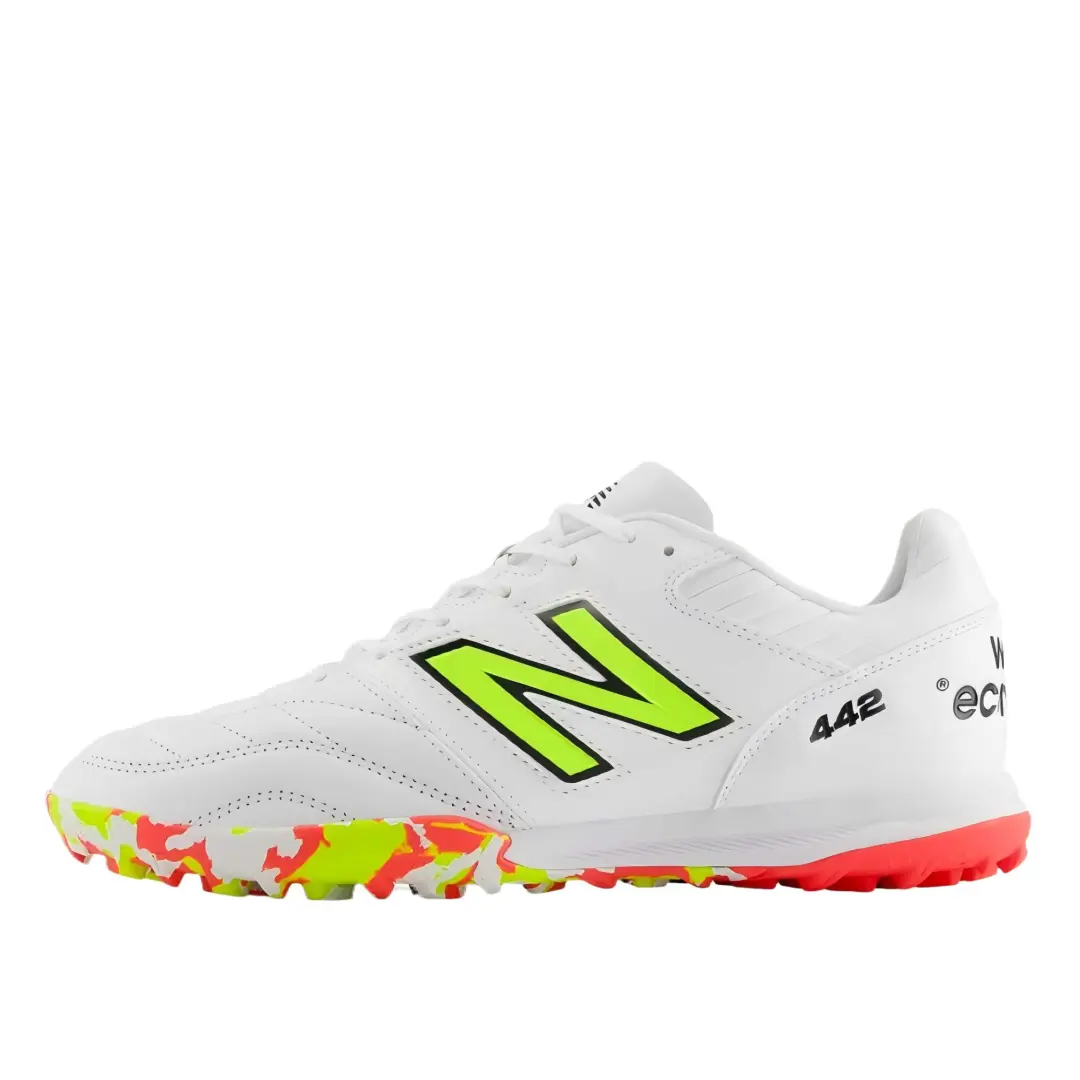 New Balance NB 442 PRO Leather Soccer Shoes Unisex White