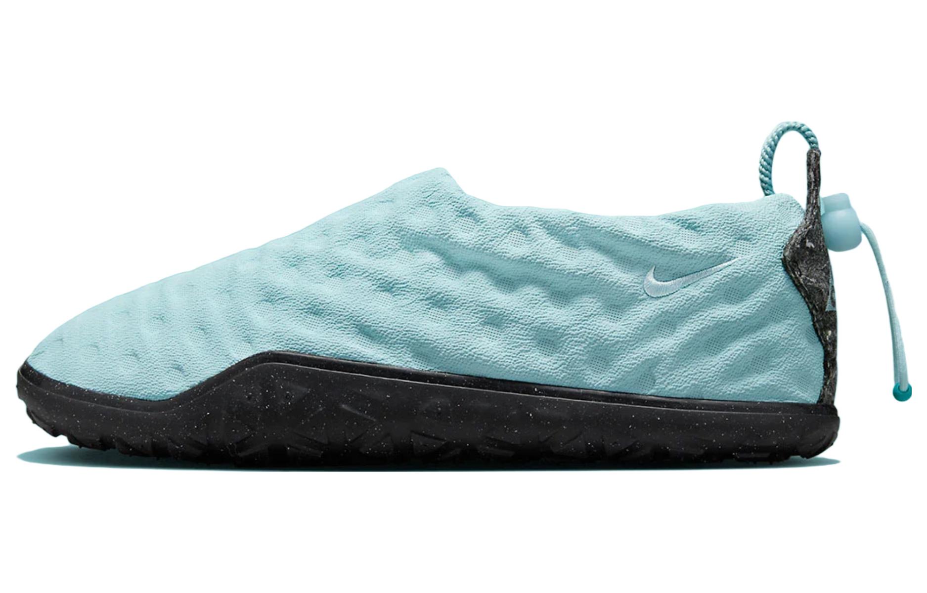 Nike ACG Air Moc shock-absorbing, wear-resistant, lightweight, low top, outdoor functional shoes, ocean blue