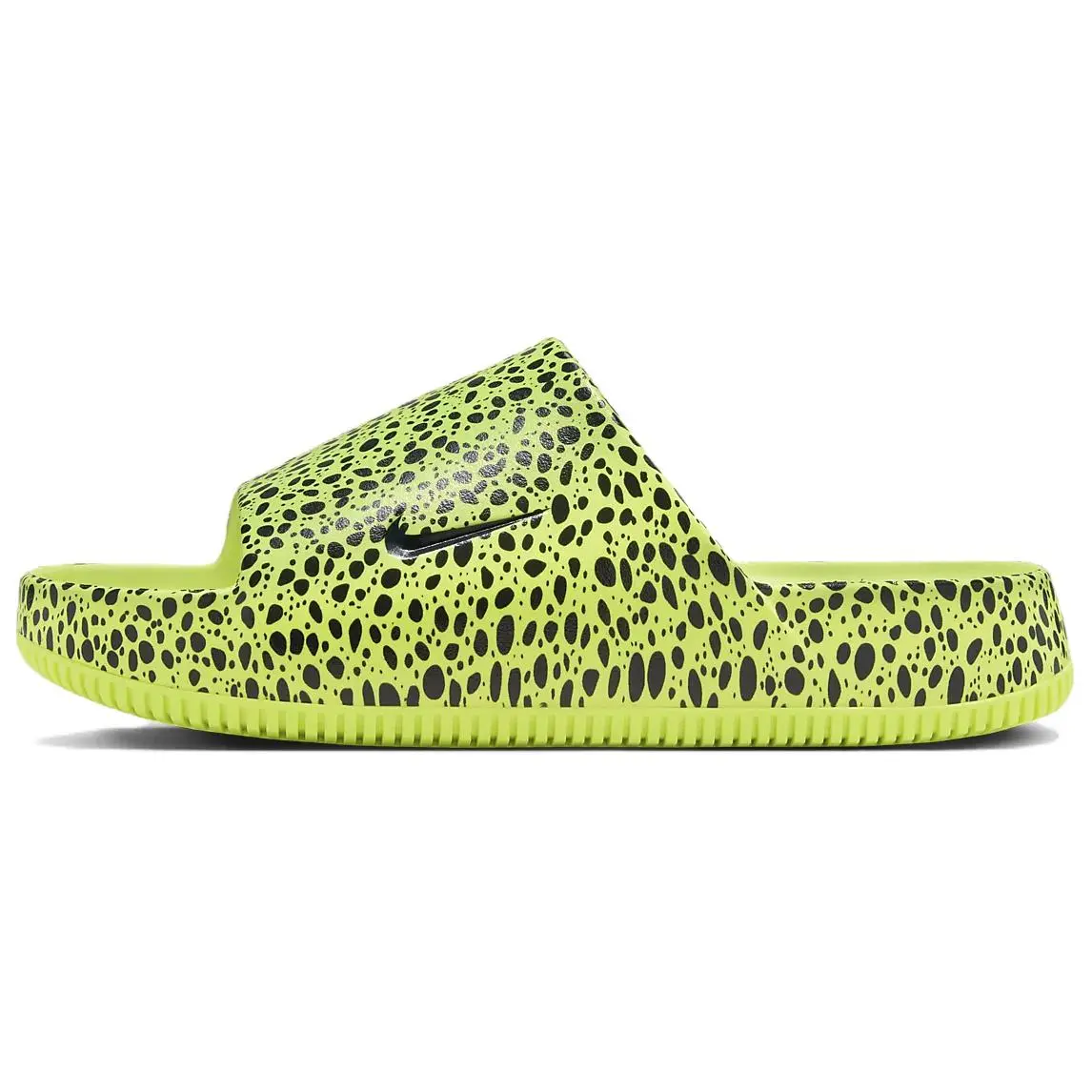 Nike Calm Electric Slide Slippers Men's Yellow Black