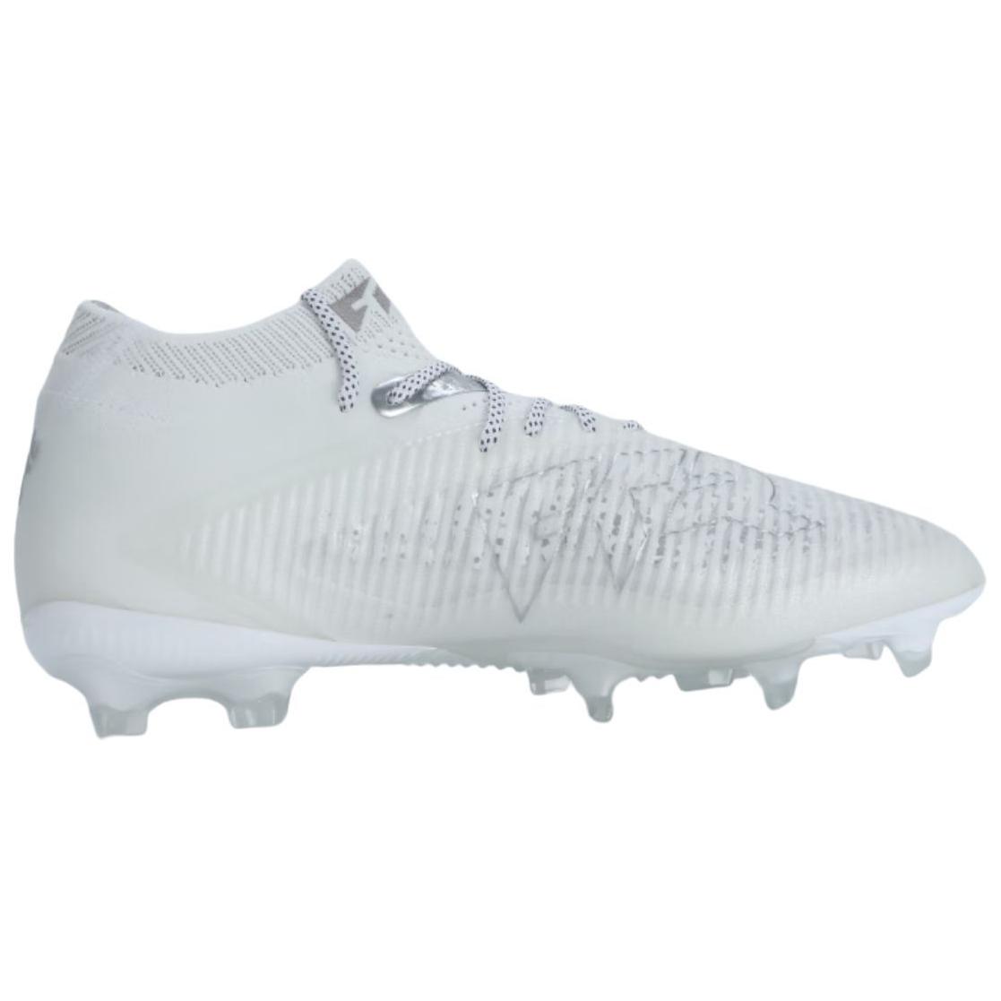 PUMA FUTURE 8 FG Firm Ground Fabric Abrasion Resistant Abrasion Resistant Soccer Shoes Unisex White