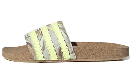 Adidas Originals Adilette Cork 'Yellow' Women's