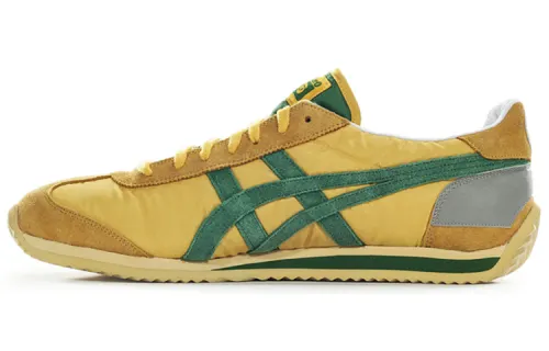 Onitsuka Tiger California Lightweight Low top Casual Shoes Unisex Olive Yellow