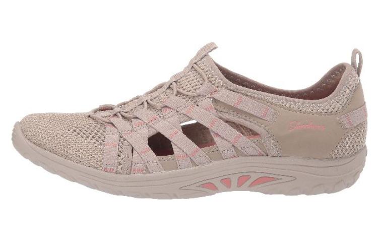 Skechers Reggae Fest Comfortable Wear resistant And Lightweight Low top Casual Shoes Women's Khaki