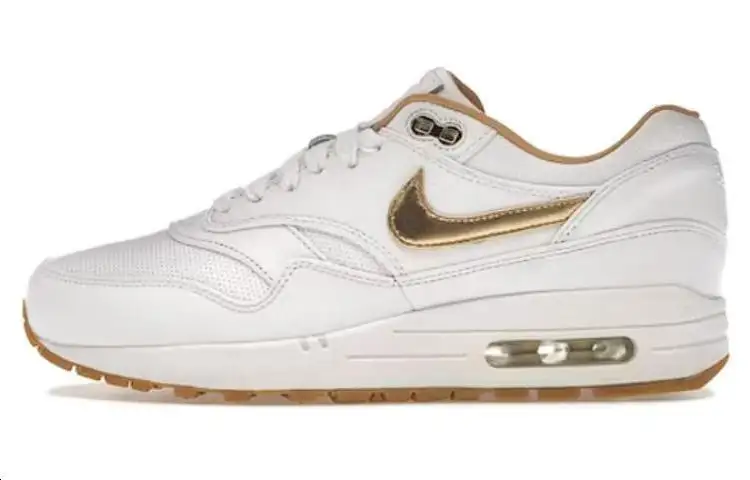 Nike Air Max 1 Fb Woven White Metallic Gold